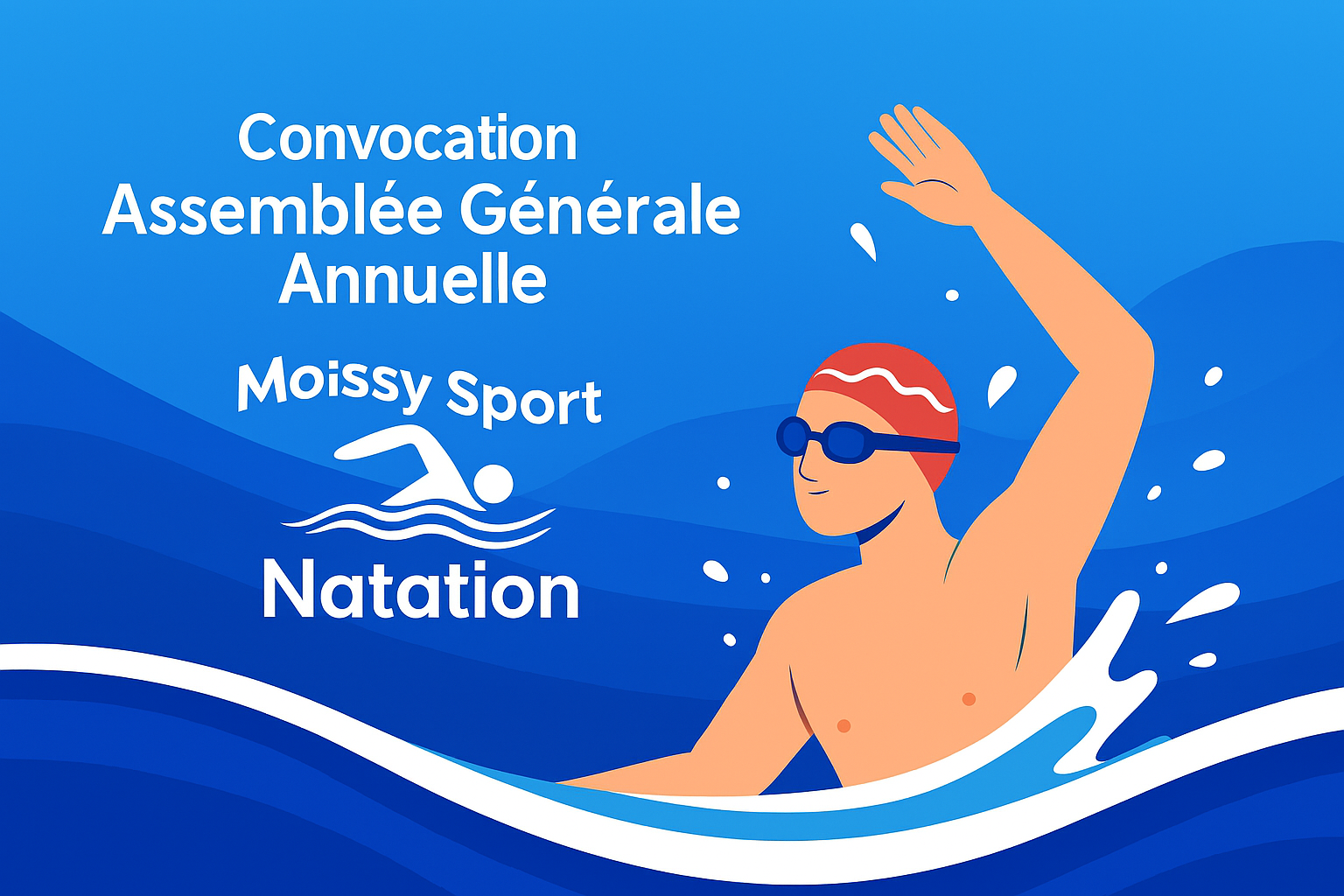 🗓️ Convocation à l'Assemblée Générale – Moissy Sport Natation