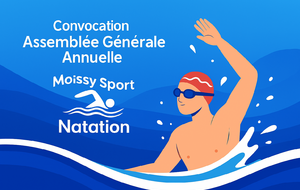 🗓️ Convocation à l'Assemblée Générale – Moissy Sport Natation