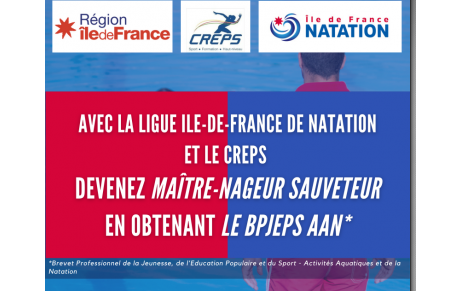 Formation BPJEPS AAN avec l'ERFAN Ile-de-France et le CREPS